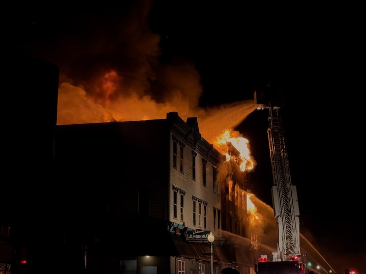 Newscazt Representative photo Massive fire guts 15 shops in Dhanbad