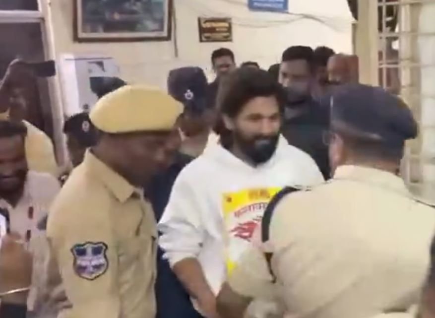 Allu Arjun Arrested Over Stampede at Hyderabad Theatre