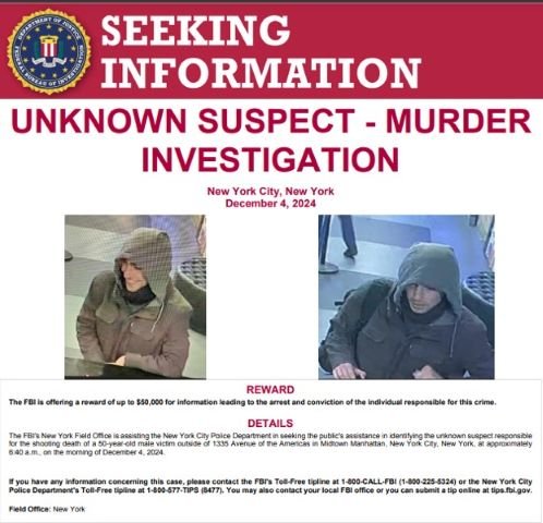 FBI Offers $50,000 Reward