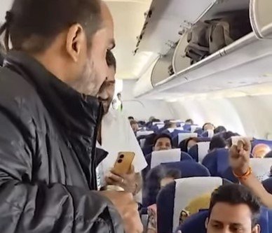 IndiGo Passenger Serves Tea Mid-Flight